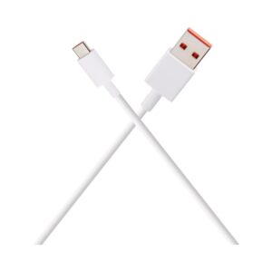 Xiaomi Sonic Charge 2.0 Type C 100 Cm Cable| Usb To Type C| Supports All Chargers Up to 33W|Compatible For Smartphone, Tablet, Accessories |Sturdy, White