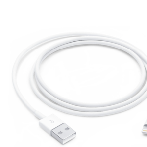 Apple Lightning to USB Cable (1m) white for iPhone 14/13/12/11 Pro Max/XS MAX/XR/XS/X/8/iPad & iPod, All iPhones, fast Charging Lightning Cable