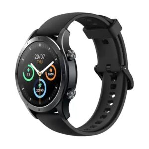 REALME TechLife Watch R100 Bluetooth Calling & 1.32inch Metallic Dial Smartwatch (BLACK)