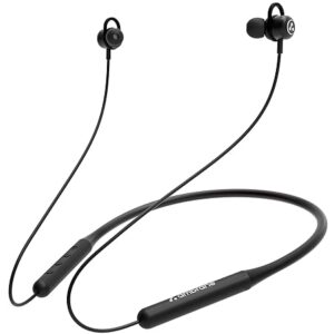 AMBRANE BassBand Beat Wireless Earphones with Bluetooth V5.0" Boosted Bass with HD Audio with Mic (Black)