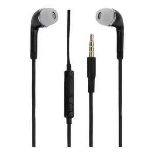 SAMSUNG Ehs64 HANDS-FREE Wired In Ear Earphones With MIC |Remote Note| (BLACK)