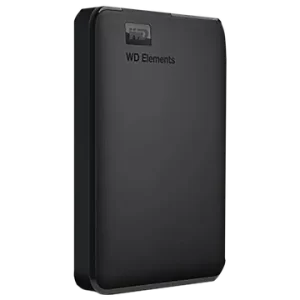 WD Elements 2TB PORTABLE Hard Disk Drive (HDD)Ultra-Fast Data Transfers (Black)