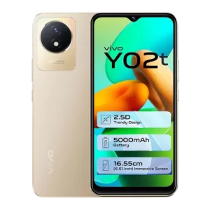 VIVO Y02T (4GB RAM + 64GB Storage) | (Sunset Gold)