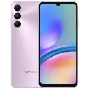 SAMSUNG GALAXY A Series A05s 4G Dual Sim Smartphone (6GB RAM + 128GB Storage) 6.7 inch FHD+ Display, Snapdragon 680 Processor (Light Violet)