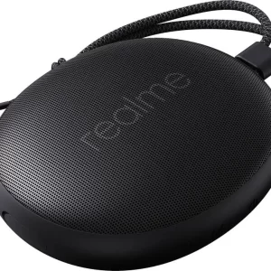 REALME Cobble 5W Bluetooth Speaker" Dynamic Bass Booster Driver, Stereo Channel (Metal Black)