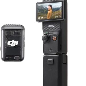 DJI OSMO Pocket 3 Creator Combo, Vlogging Camera with 1'' CMOS & 4K/120fps Video, 3-Axis Stabilization