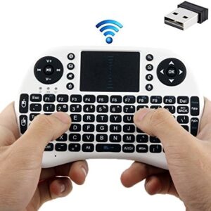 Mini Wireless Keyboard 2.4GHz 92 Keys (White)
