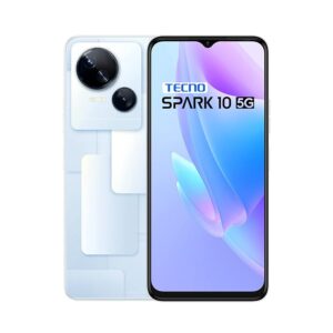 TECNO Spark 10 5G |8GB RAM,128GB Storage| (Meta White)