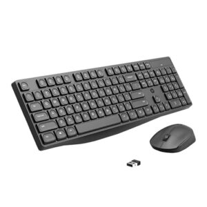 HP CS10 WIRELESS KEYBOARD & MOUSE COMBO (104 Keys, 1600 DPI Adjustable, Plug & Play (Black)