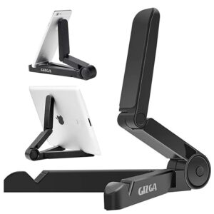 GIZGA ESSENTIALS Portable Tabletop Tablet Stand| Mobile Holder| (Black)