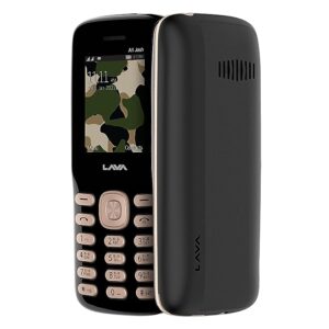 LAVA A1 Josh with BOLD Keypad | Long Lasting Battery |(Black + Gold)