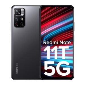 XIAOMI Redmi Note 11T 5G |8GB RAM + 128GB| (Matte Black)