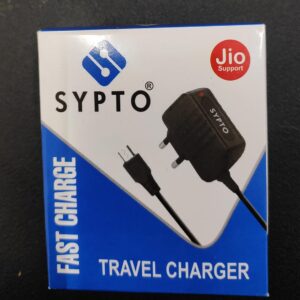 SYPTO Travel Fast Charger 4V - 11DC 850 mA (Black)