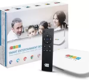 IREVO SMART TV - Android With IR Remote Media Streaming Device (White)