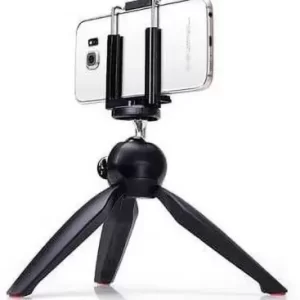 YUNGTENG YT 228 Mini Tripod with Mobile Phone Holder (Black)