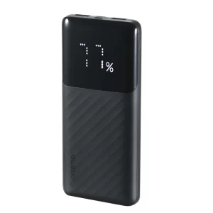 ORAIMO OPB-P120D Toast 10 Byte II 10000mAh Power Bank LED Display AniFast Technology 2.4A Max Fast Charging (BLACK)