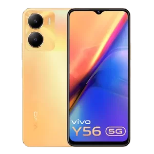 VIVO Y SERIES Y56 5G Dual Sim Smartphone (4GB RAM + 128GB Storage) 6.58 inch FHD+ Display | MediaTek Dimensity 700 Processor (ORANGE SHIMMER)