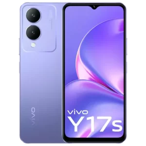 VIVO Y17s Y SERIES (4GB RAM + 128GB STORAGE) 4G Dual Sim Smartphone| 6.56 inch HD+ Display|MediaTek Helio G85 Processor|5000mAh Battery (GLITTER PURPLE)