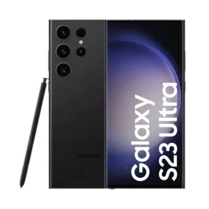 SAMSUNG GALAXY S Series S23 Ultra 5G Dual Sim Smartphone (12GB RAM + 256 STORAGE) 6.8 inch Quad HD+ Display, Snapdragon 8 Gen 2 (PHANTOM BLACK)