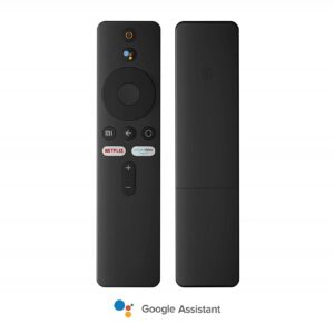 MI REMOTE Voice Command BLUETOOTH Remote Compatible with MI Android Smart TV 4k Ultra HD & Mi Stick with Netflix & Prime Video Hot Keys (BLACK)