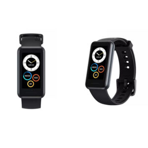 REALME BAND 2 SMART WATCH with Large 1.4 HD Display & 5ATM Water Resistance (Space Grey Strap, Free Size)