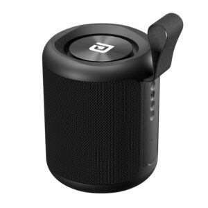 PORTRONICS SOUNDDRUM P 20W Portable Bluetooth Speaker with 6-7 hrs Playback Time, Handsfree Calling, USB Slot, Aux-in Port, Type C Charging (BLACK)