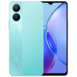 VIVO Y28 5G (4GB RAM + 128GB STORAGE) 6.56 inches, Dimensity 6020, Octa Core, 2.2 GHz Processor, 5000 mAh Battery with 15W Fast Charging (GLITTER AQUA)