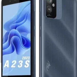 ITEL A23S (5'' FWVGA Display | 4G Volte | 3020mAh Battery with AI Power Master|(2GB RAM + 32GB STORAGE)|Face Unlock |2MP AI Rear Camera) SAPPHIRE BLACK