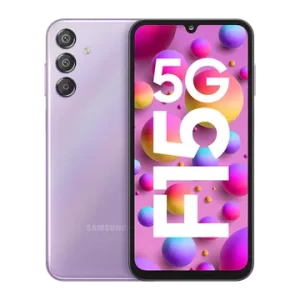 SAMSUNG GALAXY F15 5G (4GB RAM + 128GB STORAGE) with 90Hz AMOLED display (LIGHT VIOLET)